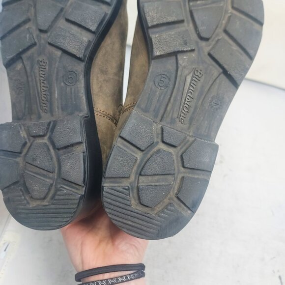 Blundstone WOMENS Chelsea Rustic Brown Tall Boot - Picture 10 of 10